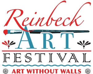 Caveworks Press & Studios designing logo for the Reinbeck Art Festival