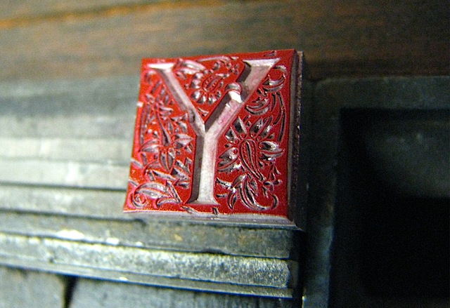 Red Y Massey Initial-Caveworks Press
