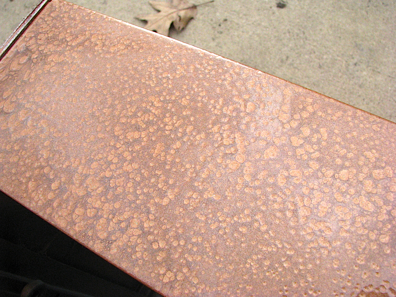 Hammered Metal Spray Paint On Dining Room Table